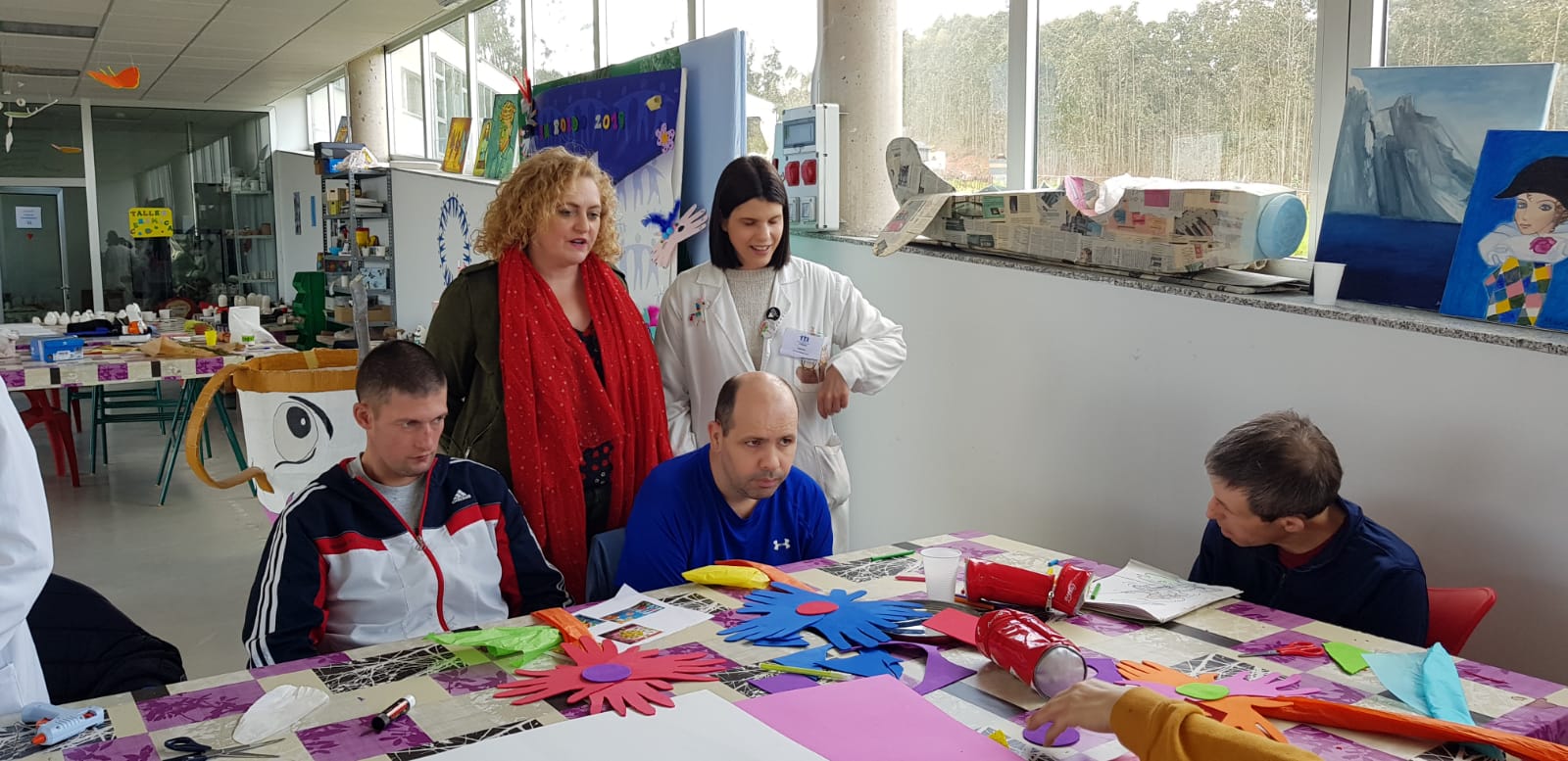 Encontro coa asociación de axuda ao enfermo mental