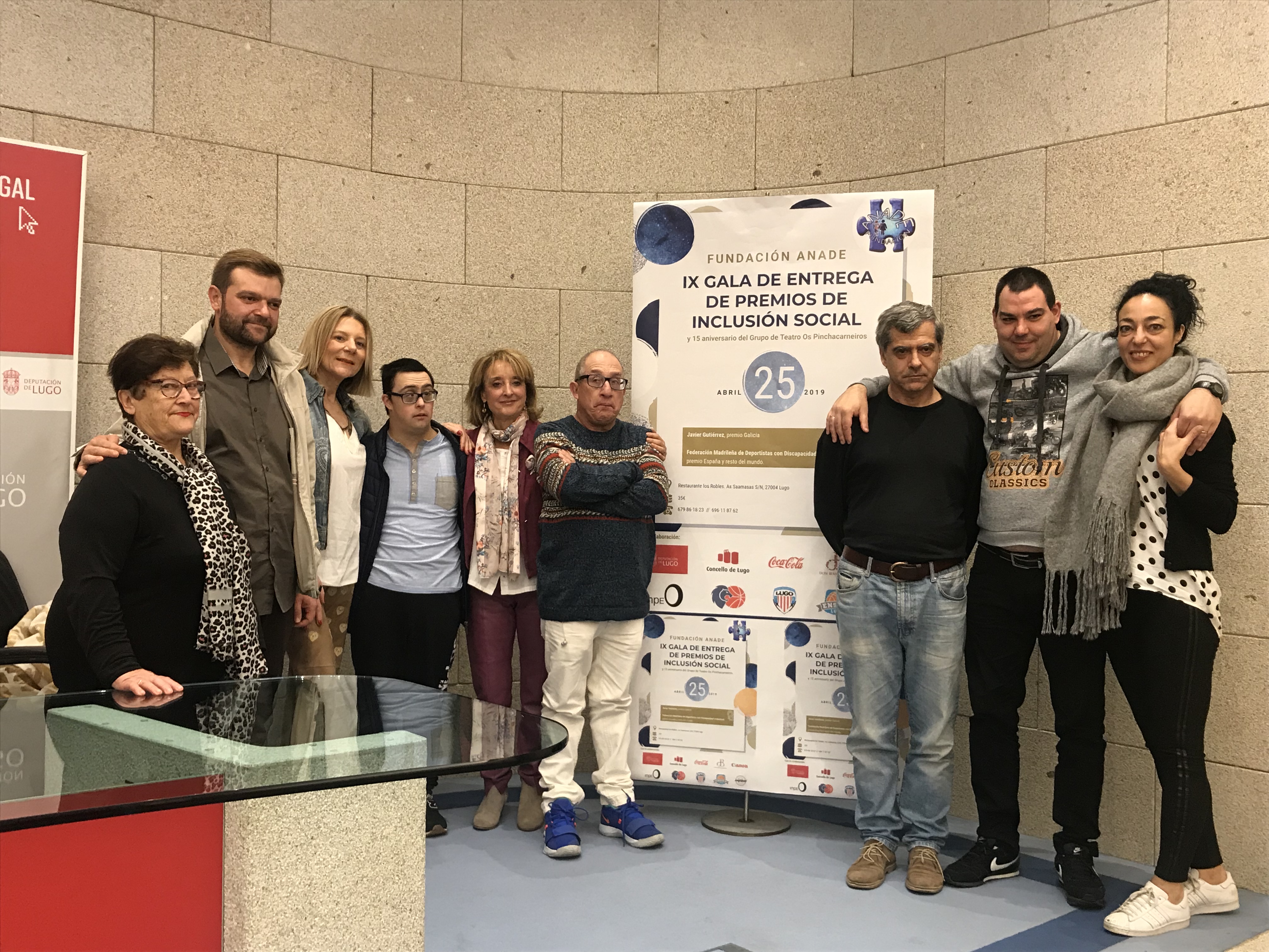 ANADE recoñecerá a labor de inclusión das persoas con capacidades diferentes nunha gala en Lugo IMG001 ANADE recoñecerá a labor de inclusión das persoas con capacidades diferentes nunha gala en Lugo
