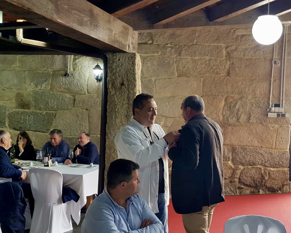 Campos Conde recibe a Medalla de Prata por parte da Asociación de Pescadores da Ulloa