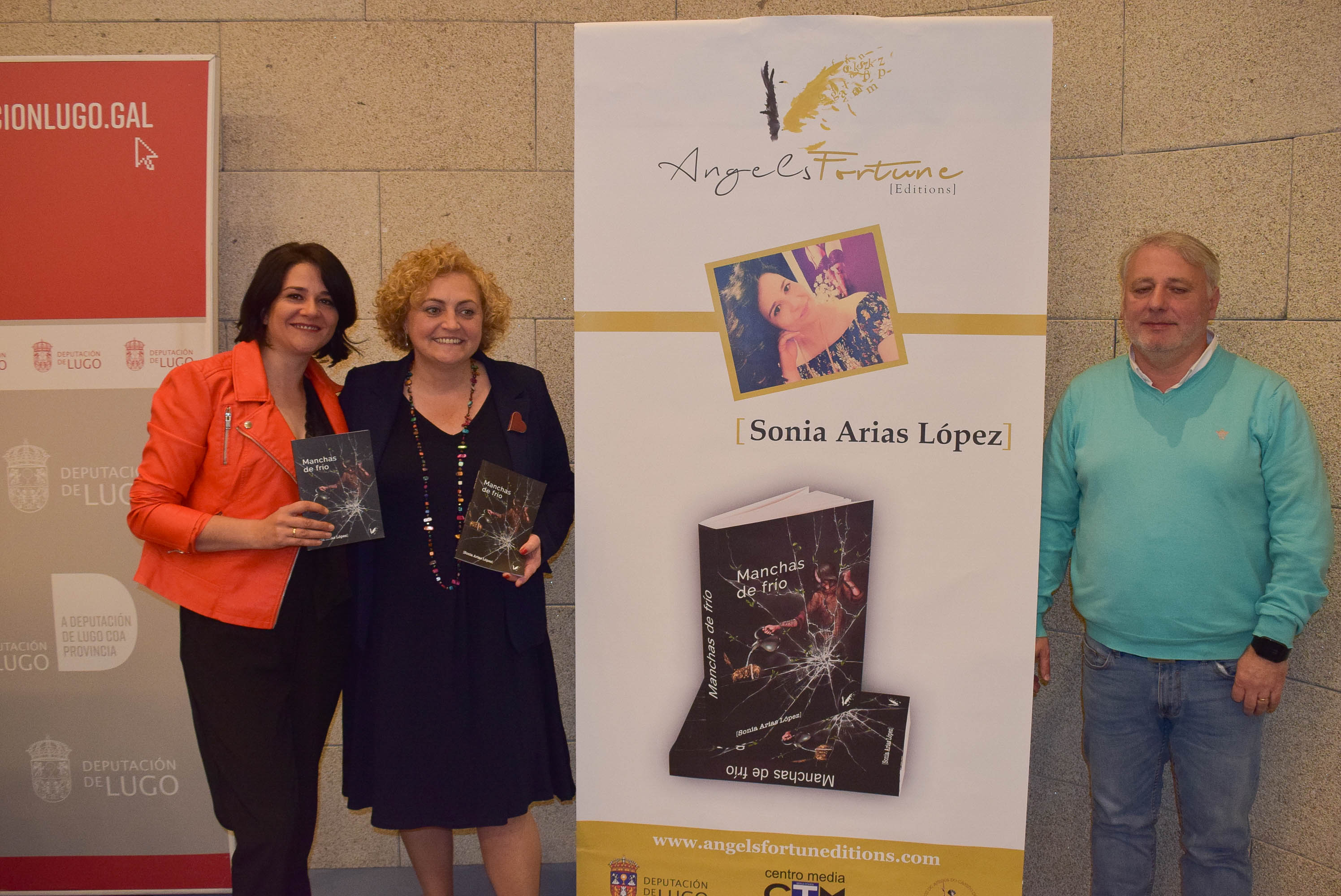 O Pazo de San Marcos acolle a presentación de Manchas de frío, o novo libro da escritora lucense Sonia Arias 