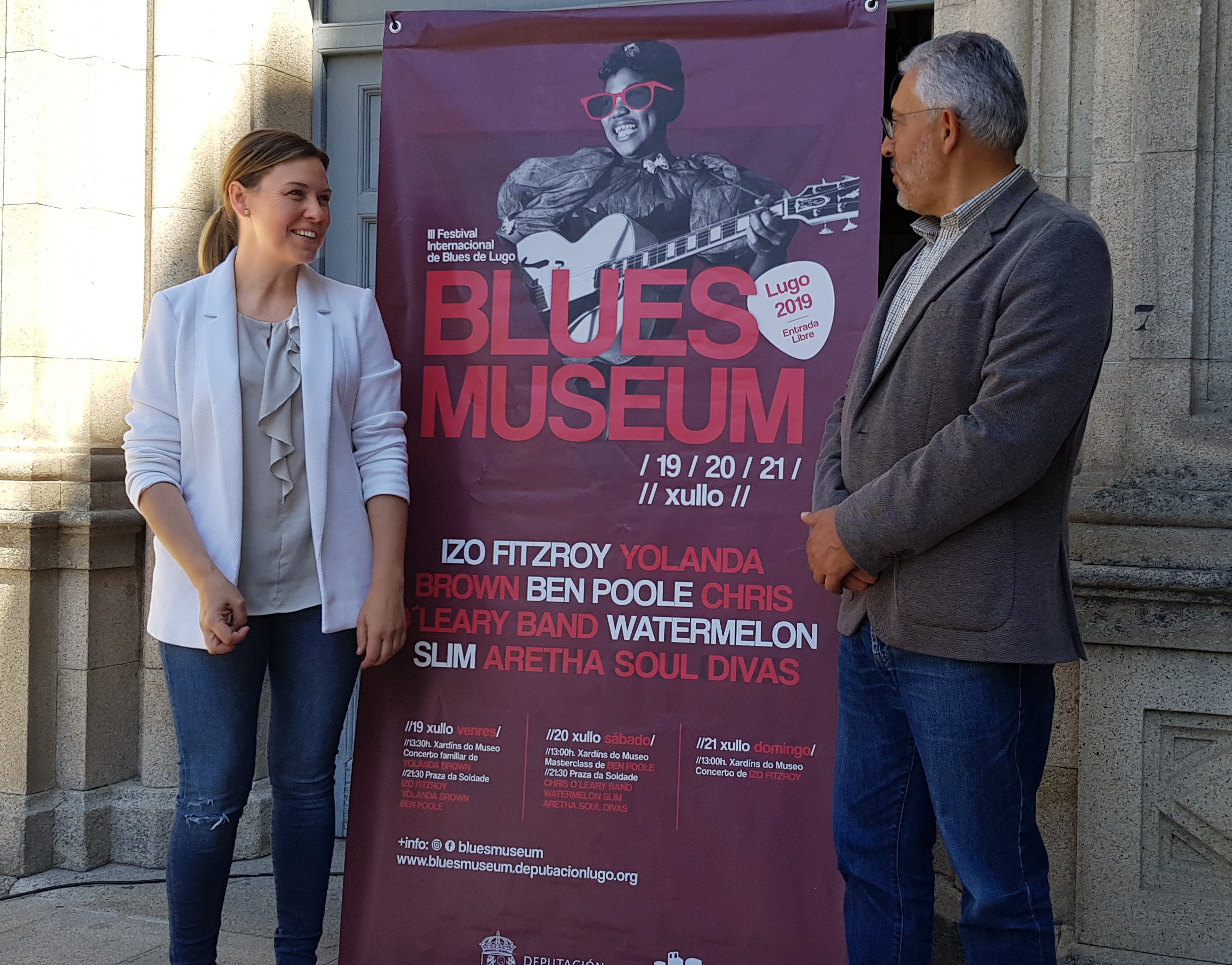 Lugo convértese na capital internacional do blues coas actuacións de Watermelon Slim e YolanDa Brown IMG001 Lugo convértese na capital internacional do blues coas actuacións de Watermelon Slim e YolanDa Brown