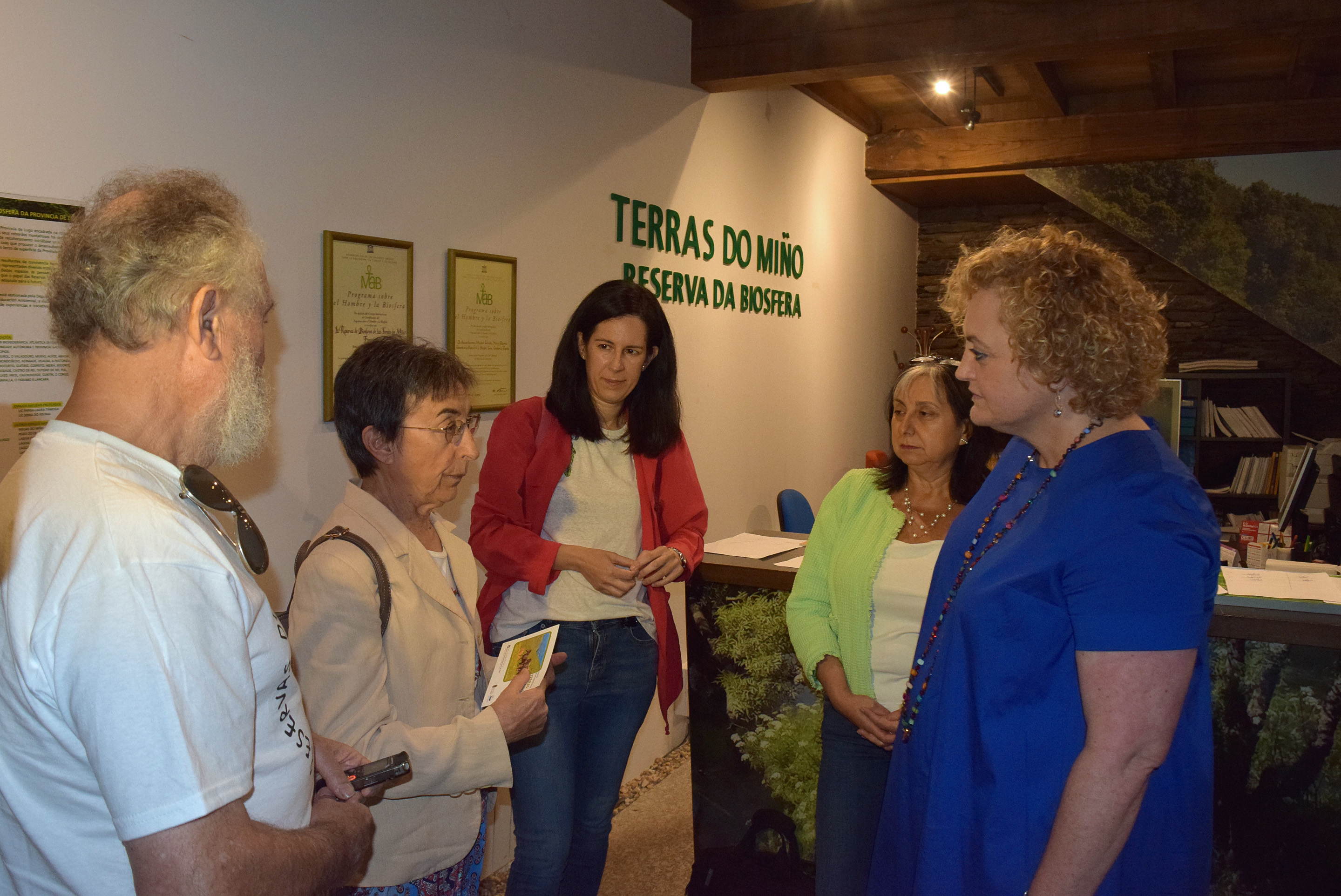 Expertos da Rede Española de Reservas da Biosfera coñecen experiencias de éxito en Terras do Miño e Ancares Lucenses