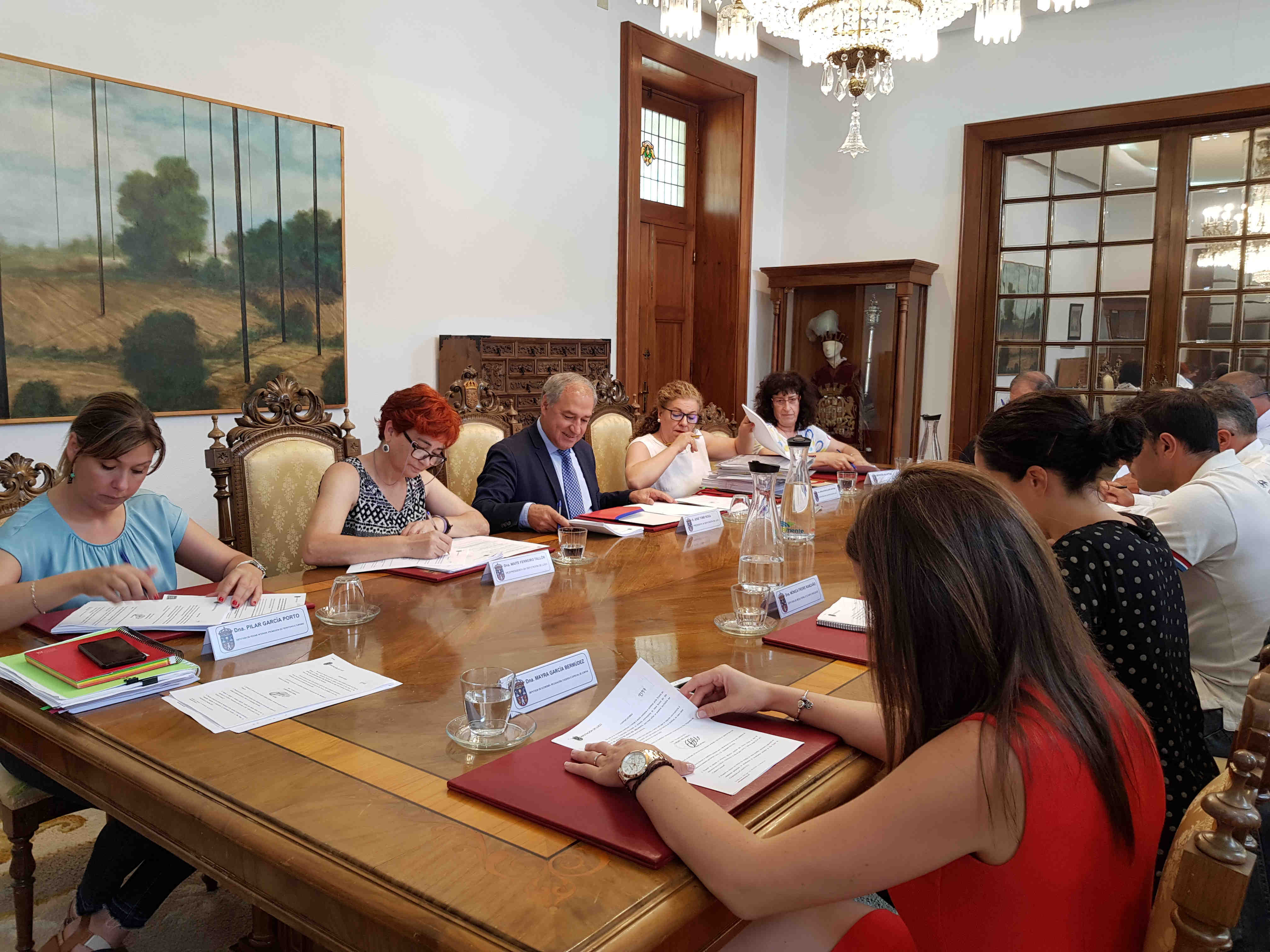 Reunión da Xunta de Goberno da Deputación de Lugo