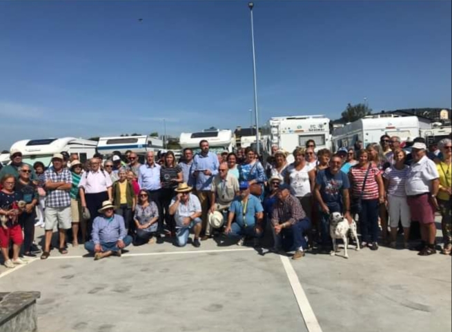 Inauguración área de autocaravanas de Meira