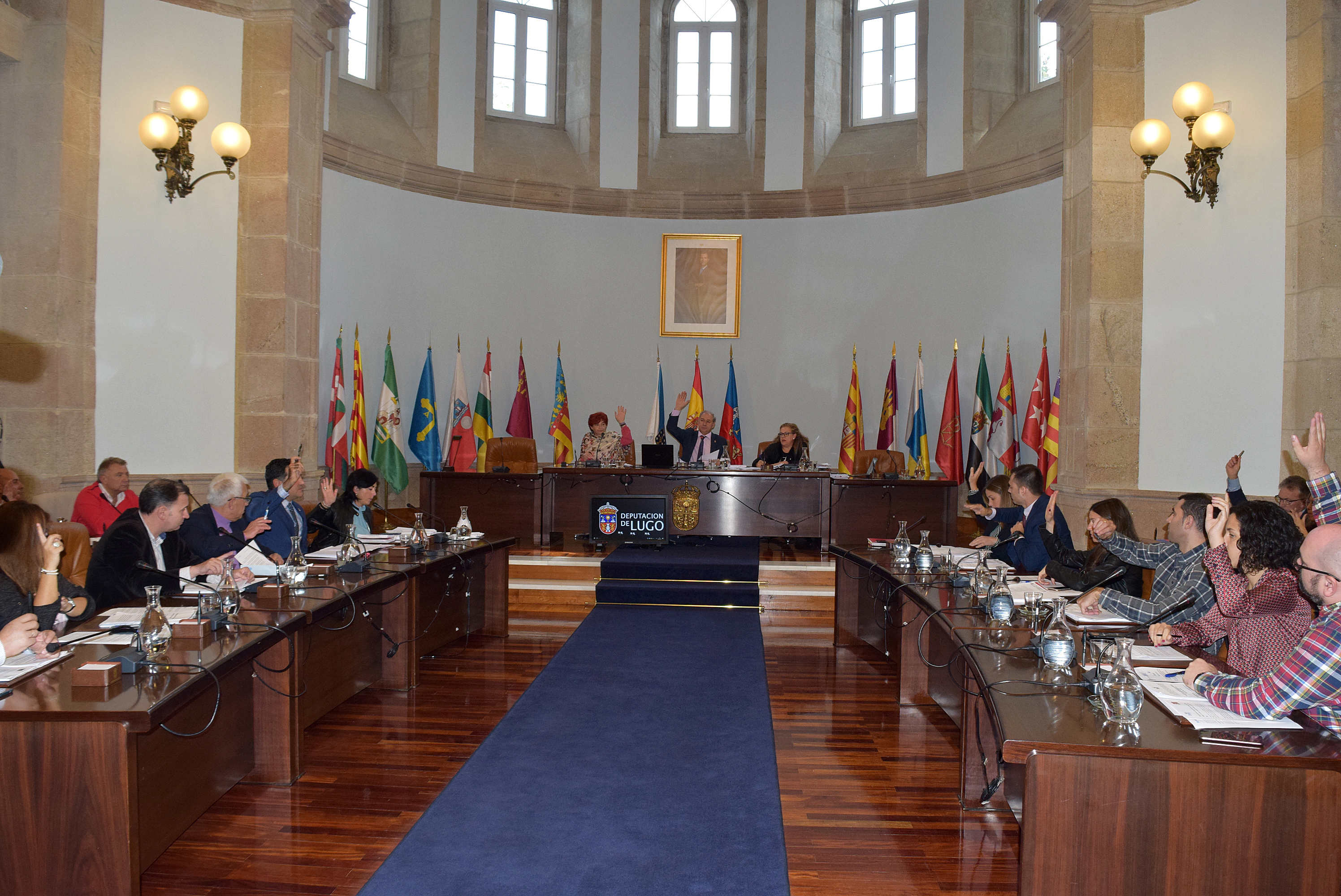 O Pleno da Deputación de Lugo aproba unha Declaración Institucional contra a violencia machista