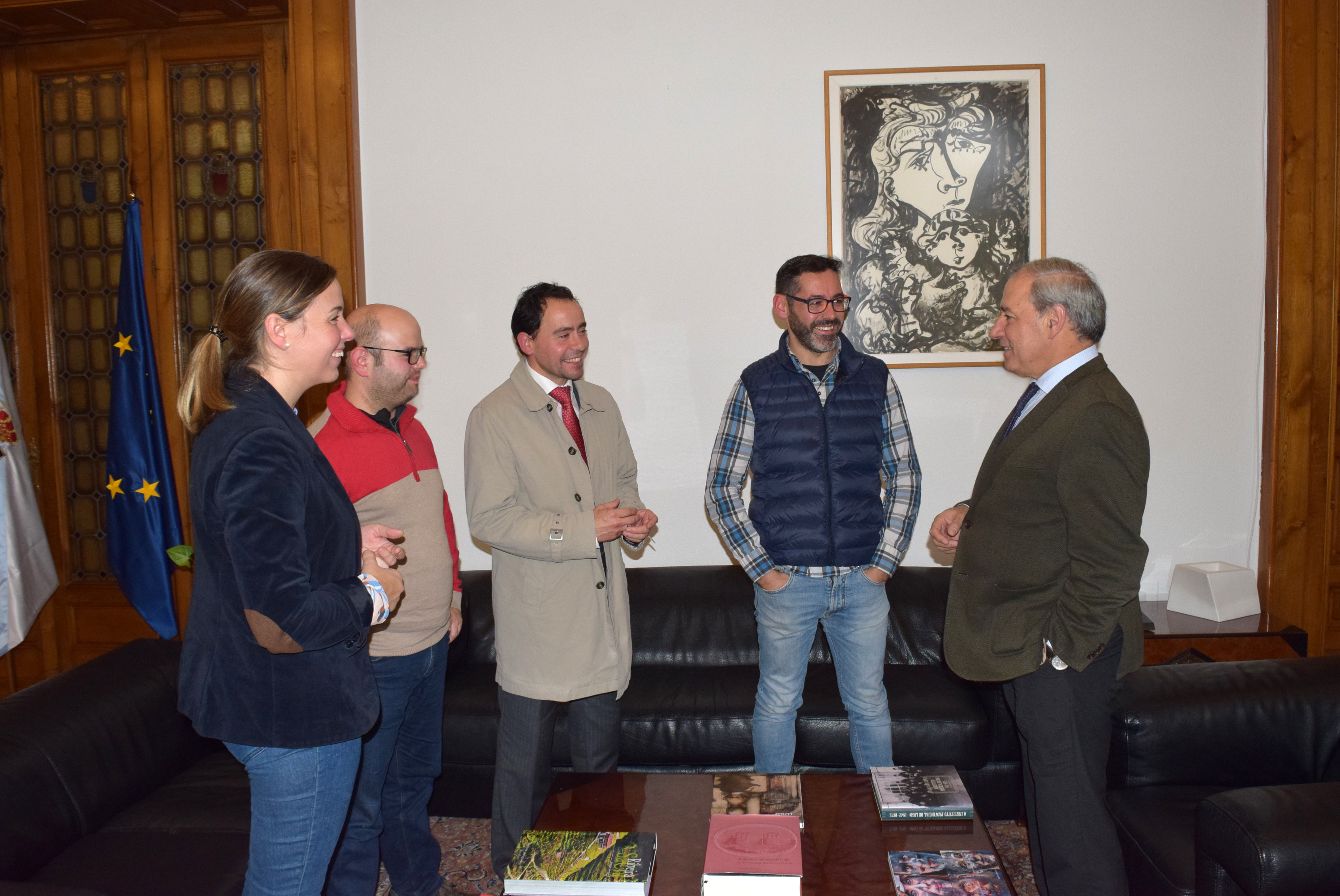 Reunión colectivos da provincia