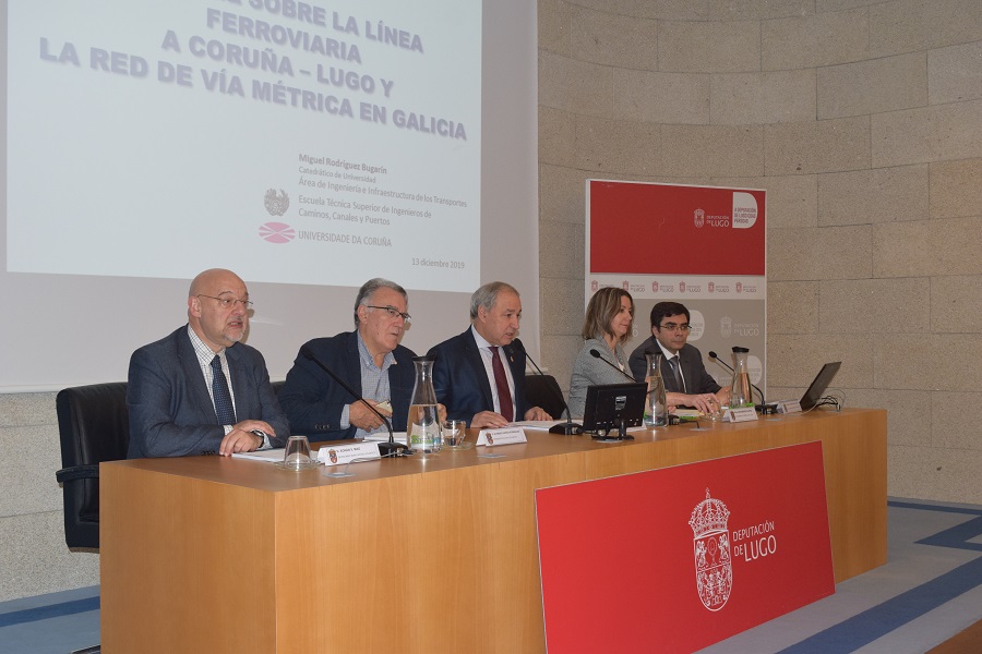 O Presidente da Deputación de Lugo defende que a provincia teña os mesmos servizos ferroviarios que o resto de Galicia