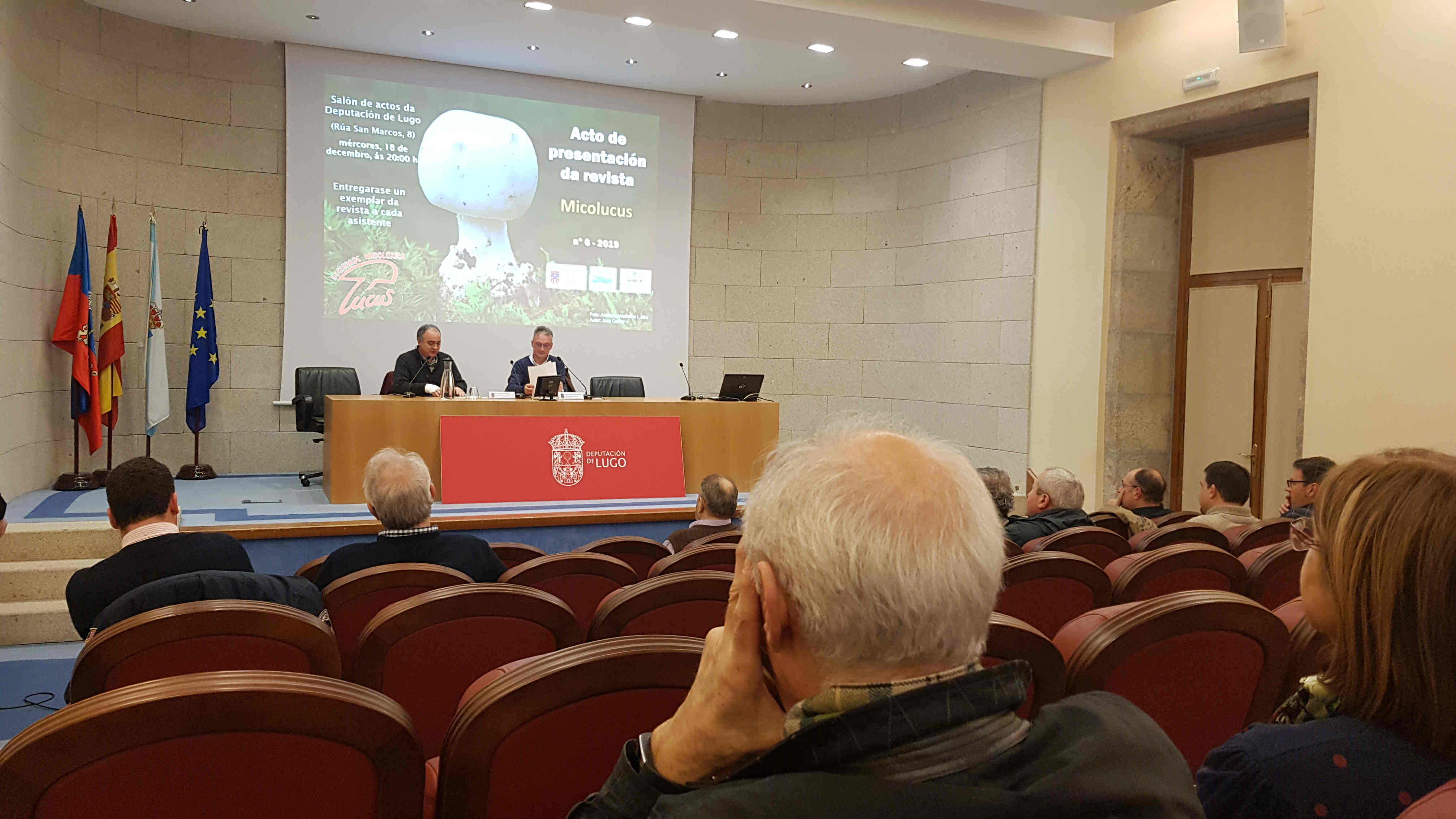 A Deputación de Lugo acolle a presentación dun novo número da revista de micoloxía Micolucus A Deputación de Lugo acolle a presentación dun novo número da revista de micoloxía Micolucus