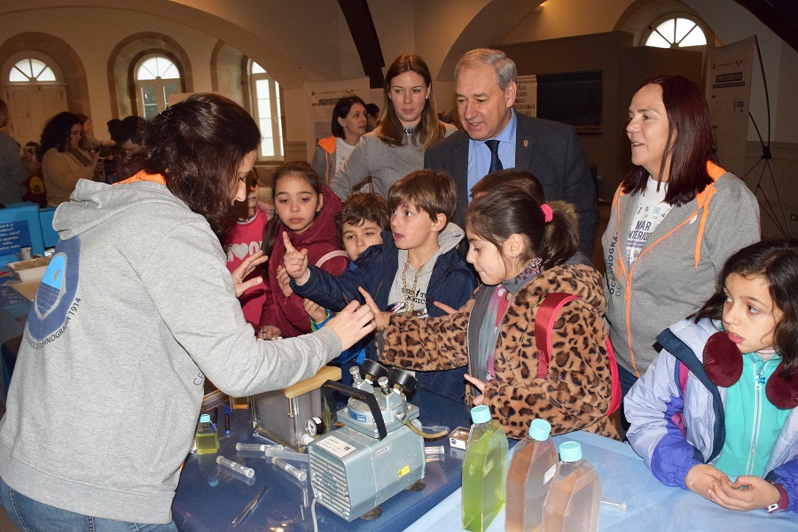 A Deputación de Lugo acolle aos primeiros escolares que participan no proxecto divulgativo Mar Interior