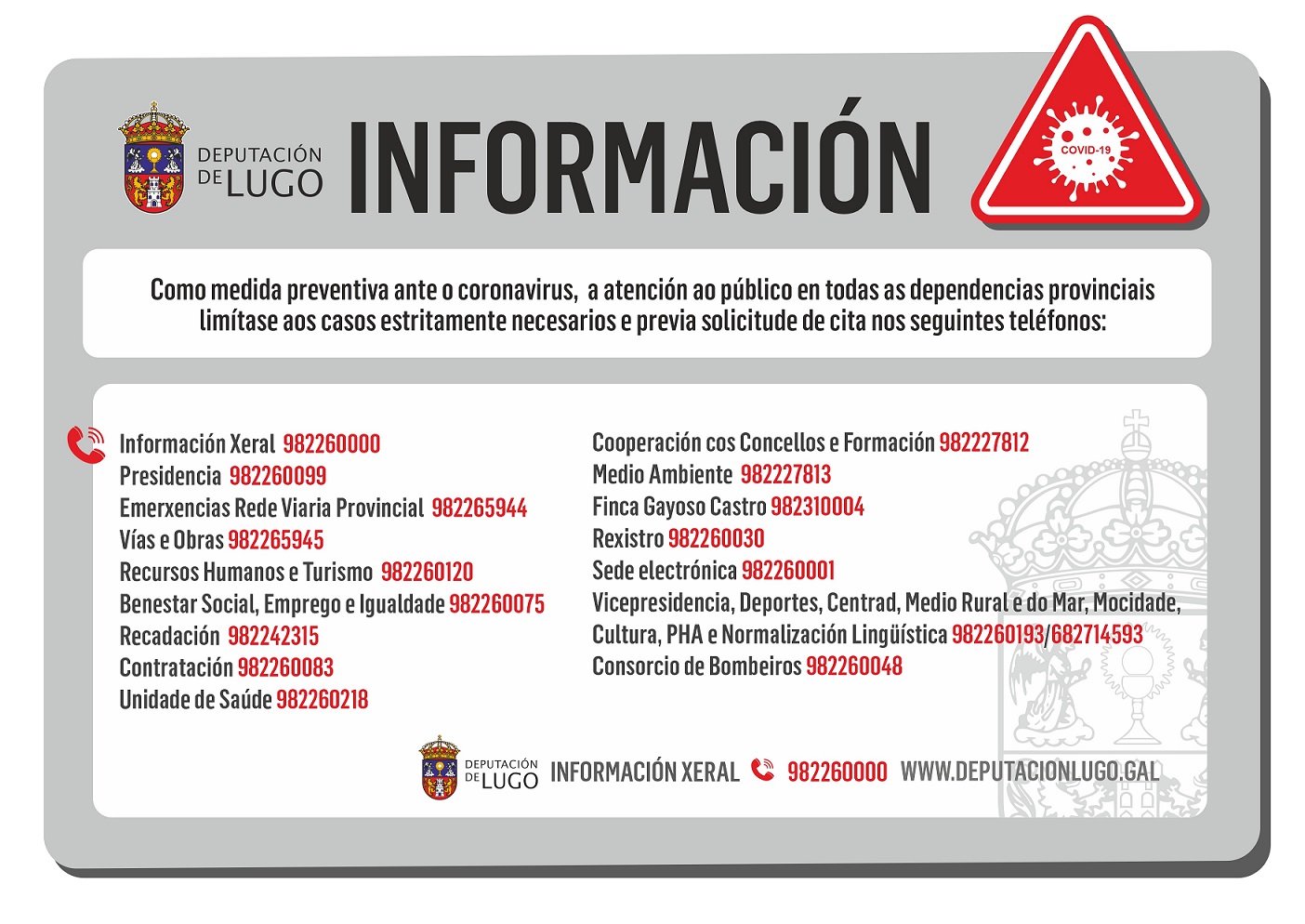 Medidas Coronavirus 16-03-2020 Medidas Coronavirus 16-03-2020