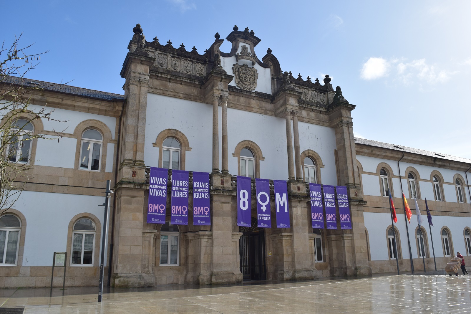 A Deputación de Lugo súmase ás reivindicacións pola igualdade do Día da Muller