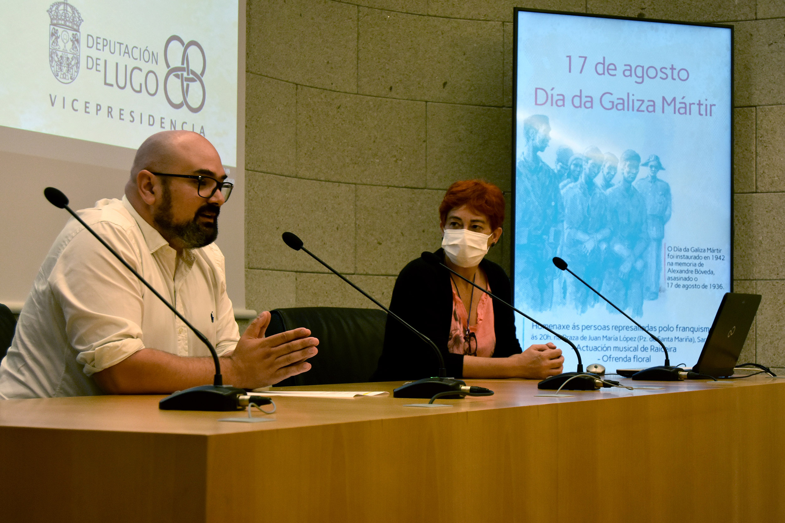Presentación dos actos do Día da Galiza Mártir Presentación dos actos do Día da Galiza Mártir