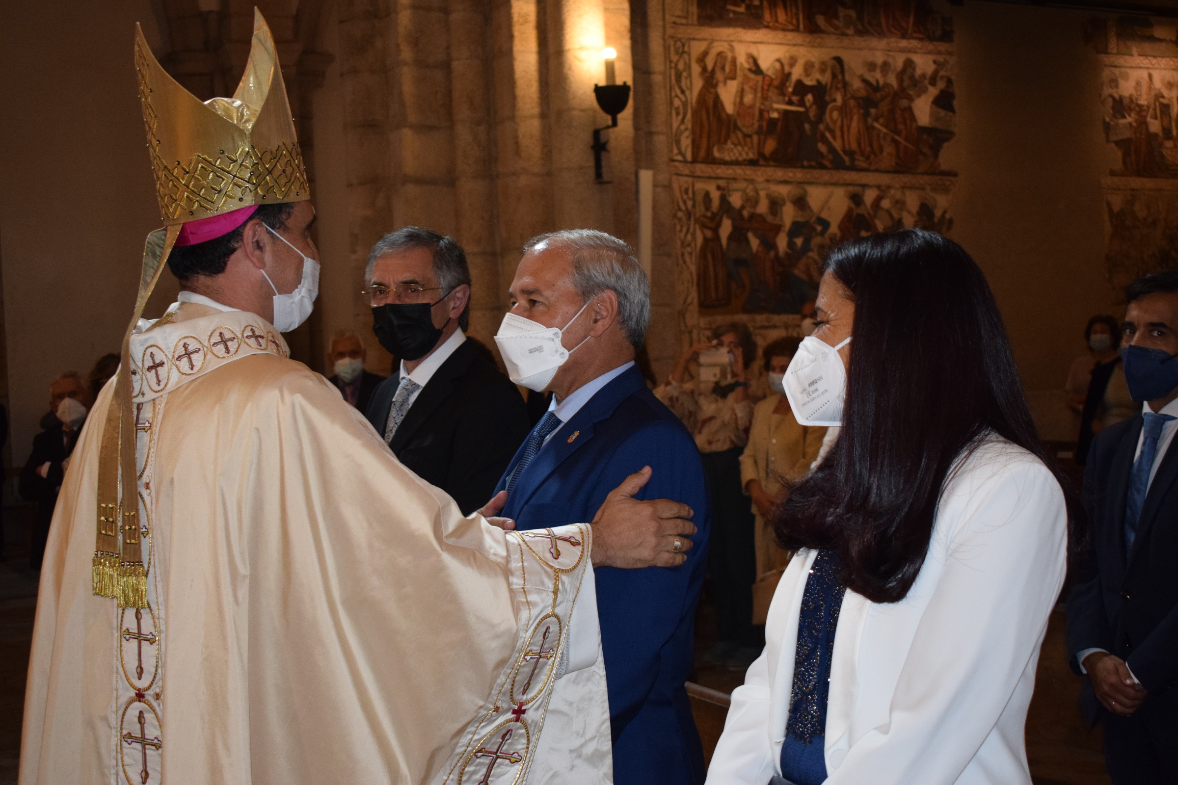 O Presidente asistiu á ordenación do novo bispo da diocese Mondoñedo-Ferrol