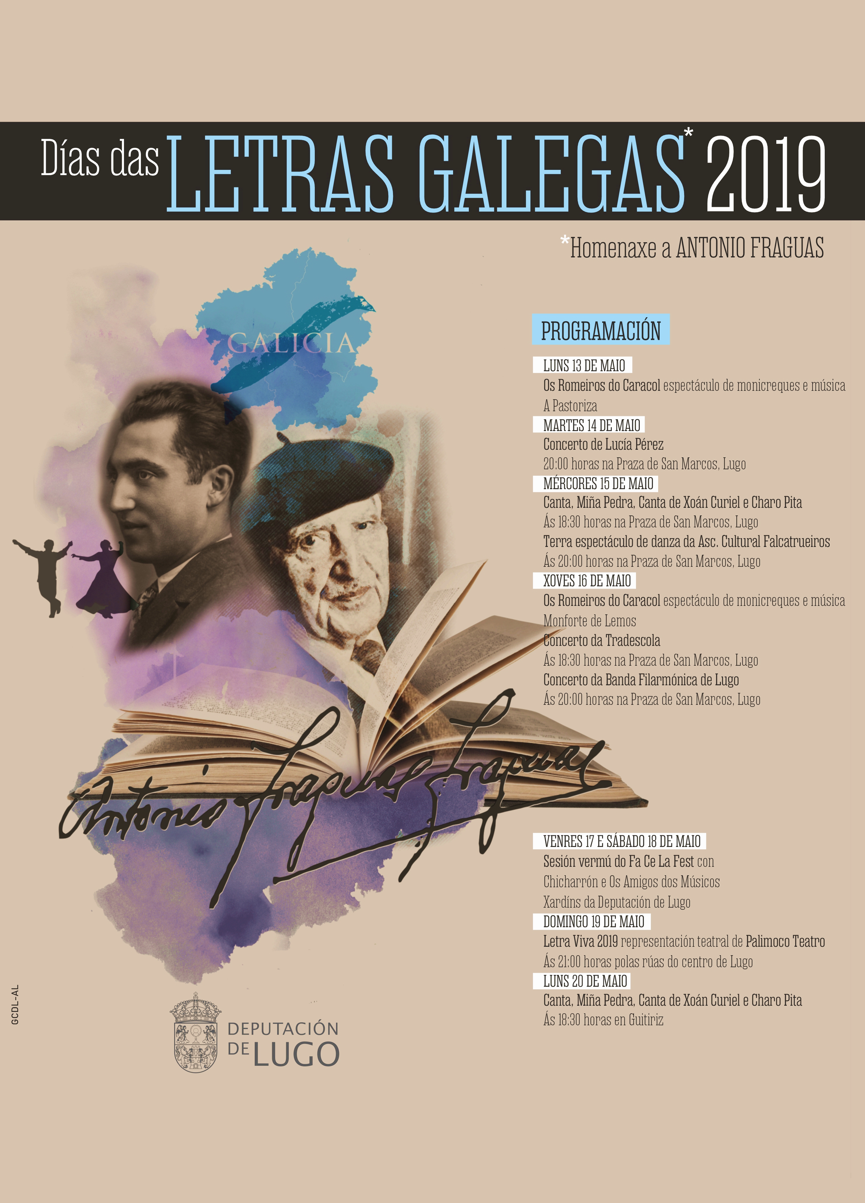 Actividades Letras galegas 2019