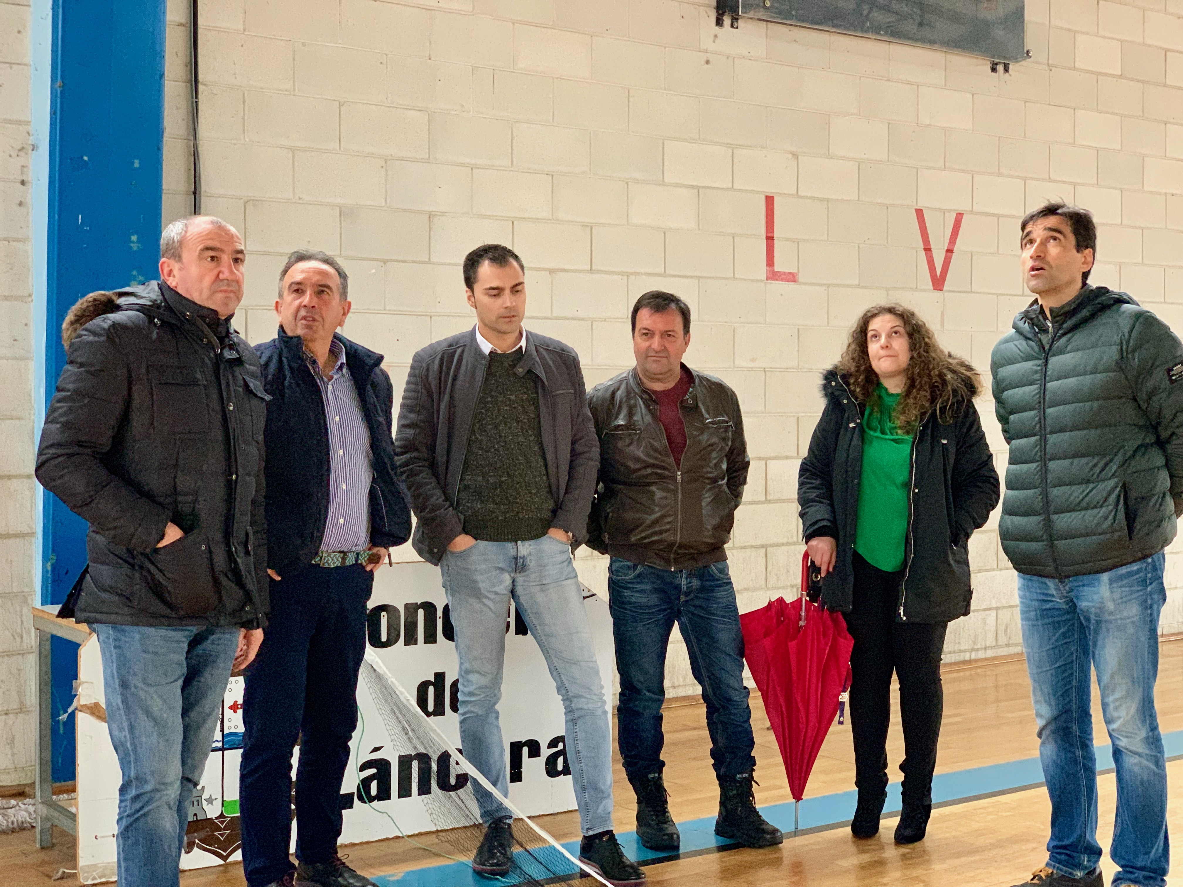 60 nenos das escolas deportivas de Láncara contarán cun pavillón renovado coa achega de 80.000 euros da Deputación