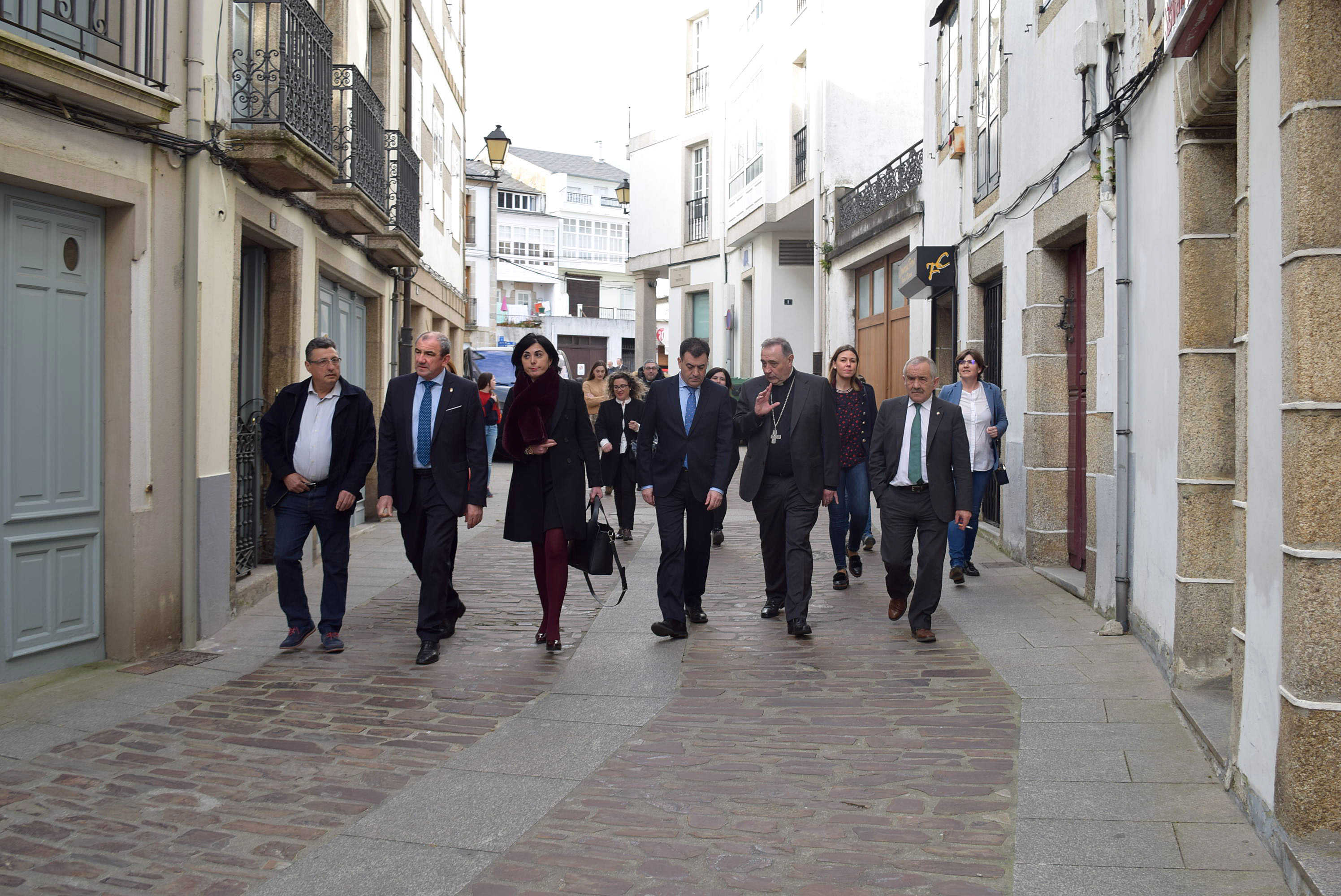 Inauguración da casa de Álvaro Cunqueiro