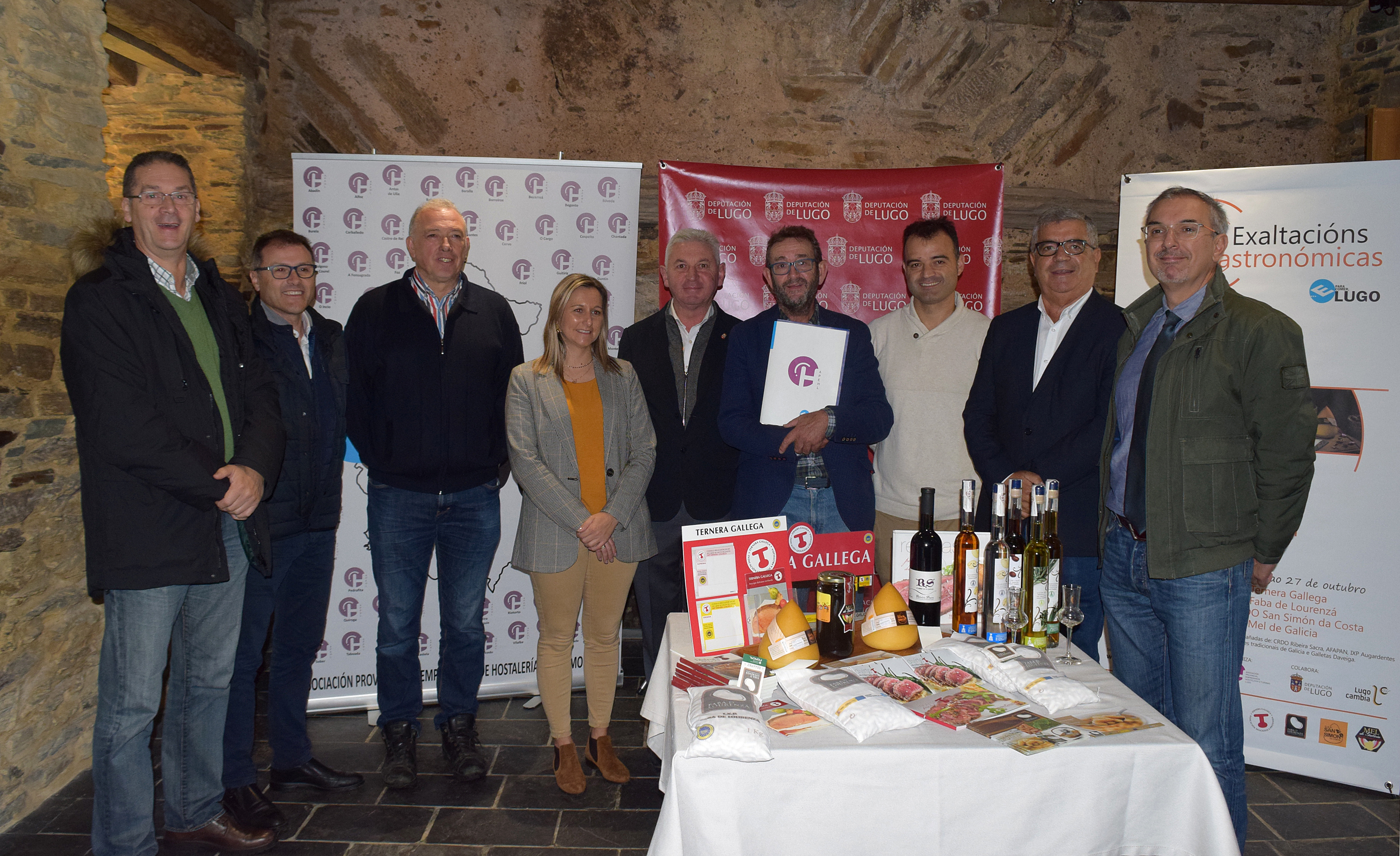 Presentación exaltacións gastronómicas