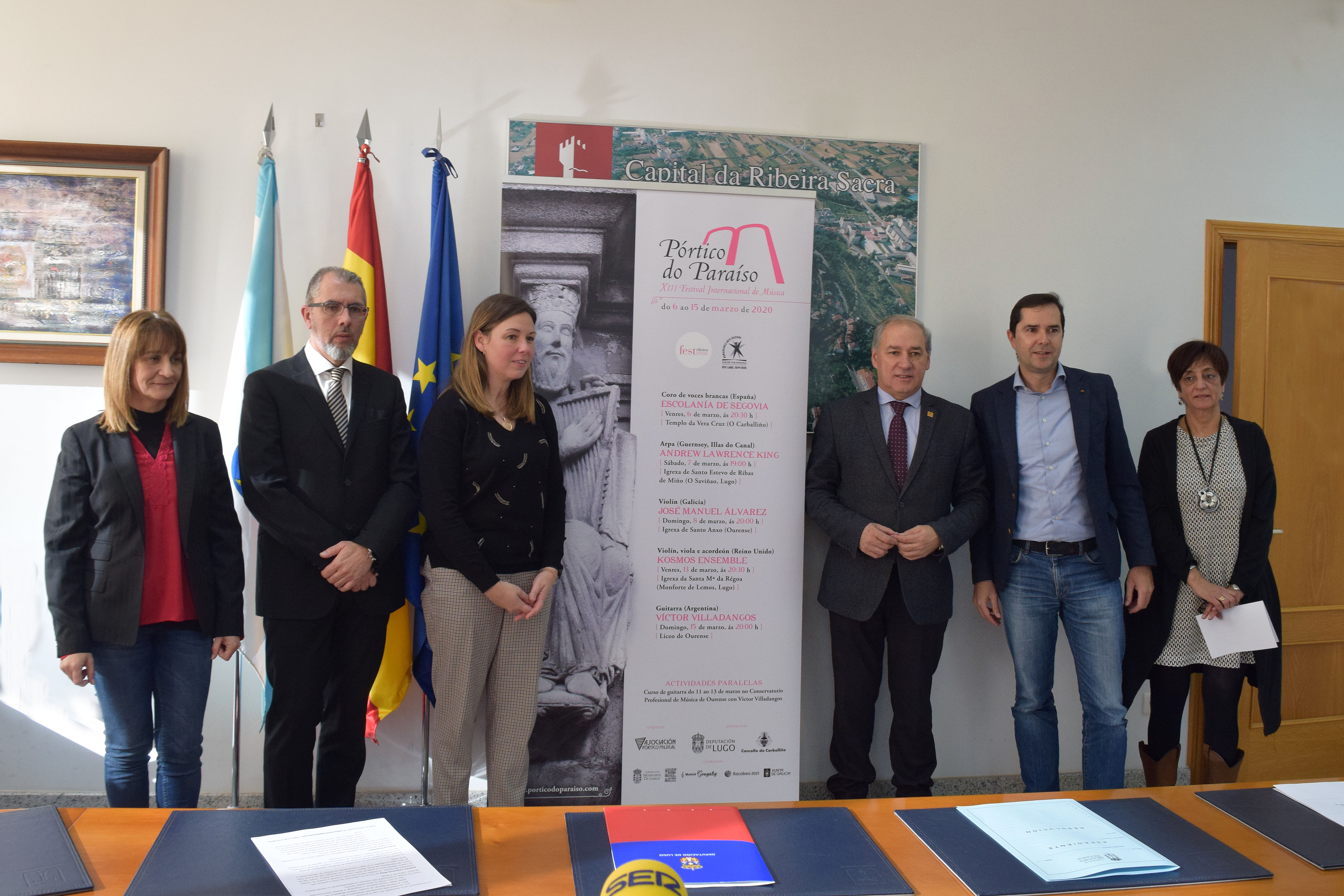Presentación do Festival Internacional de Música Pórtico do Paraíso