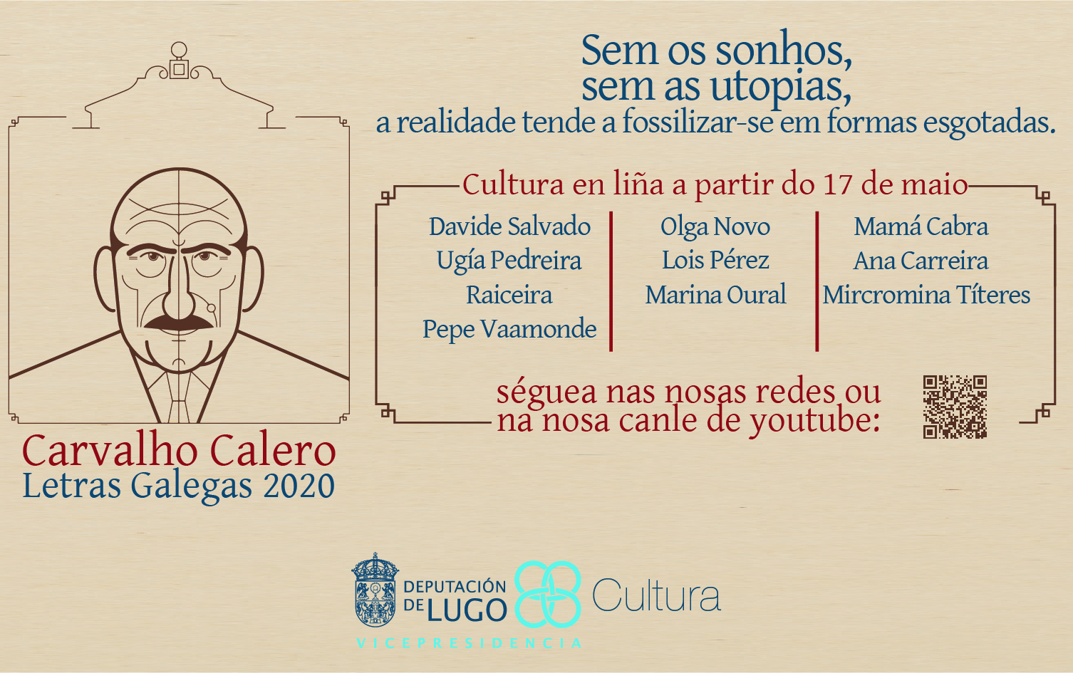 Programación online Día das Letras Galegas 2020 Programación online Día das Letras Galegas 2020