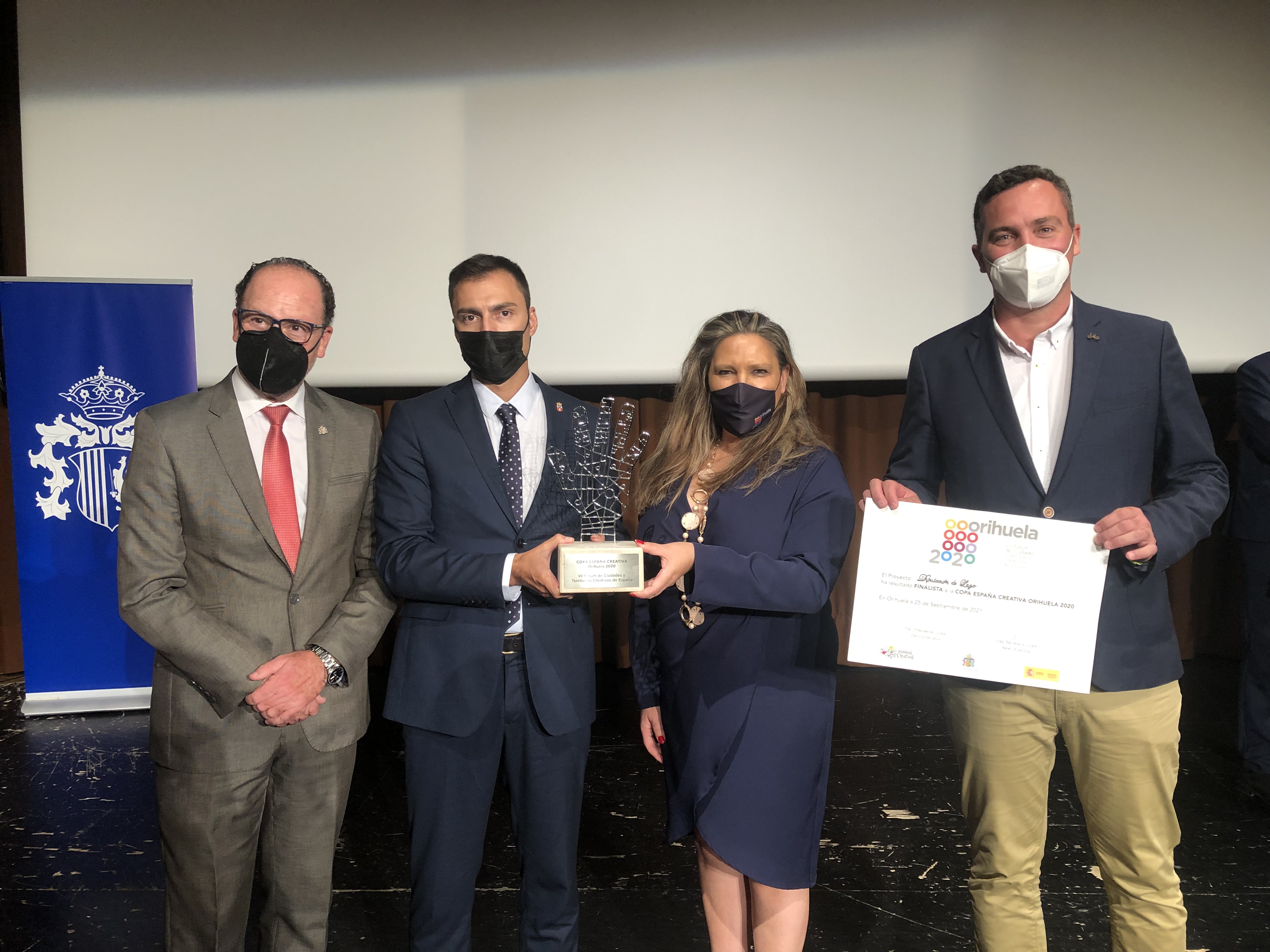 O Deputado de Promoción Económica e Social recibe a Copa España Creativa O Deputado de Promoción Económica e Social recibe a Copa España Creativa