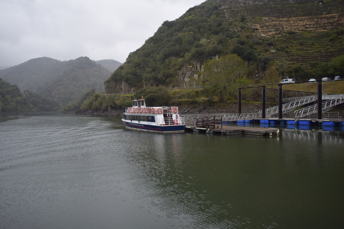 Os catamaráns da Deputación pola Ribeira Sacra funcionan ao 100% da súa capacidade