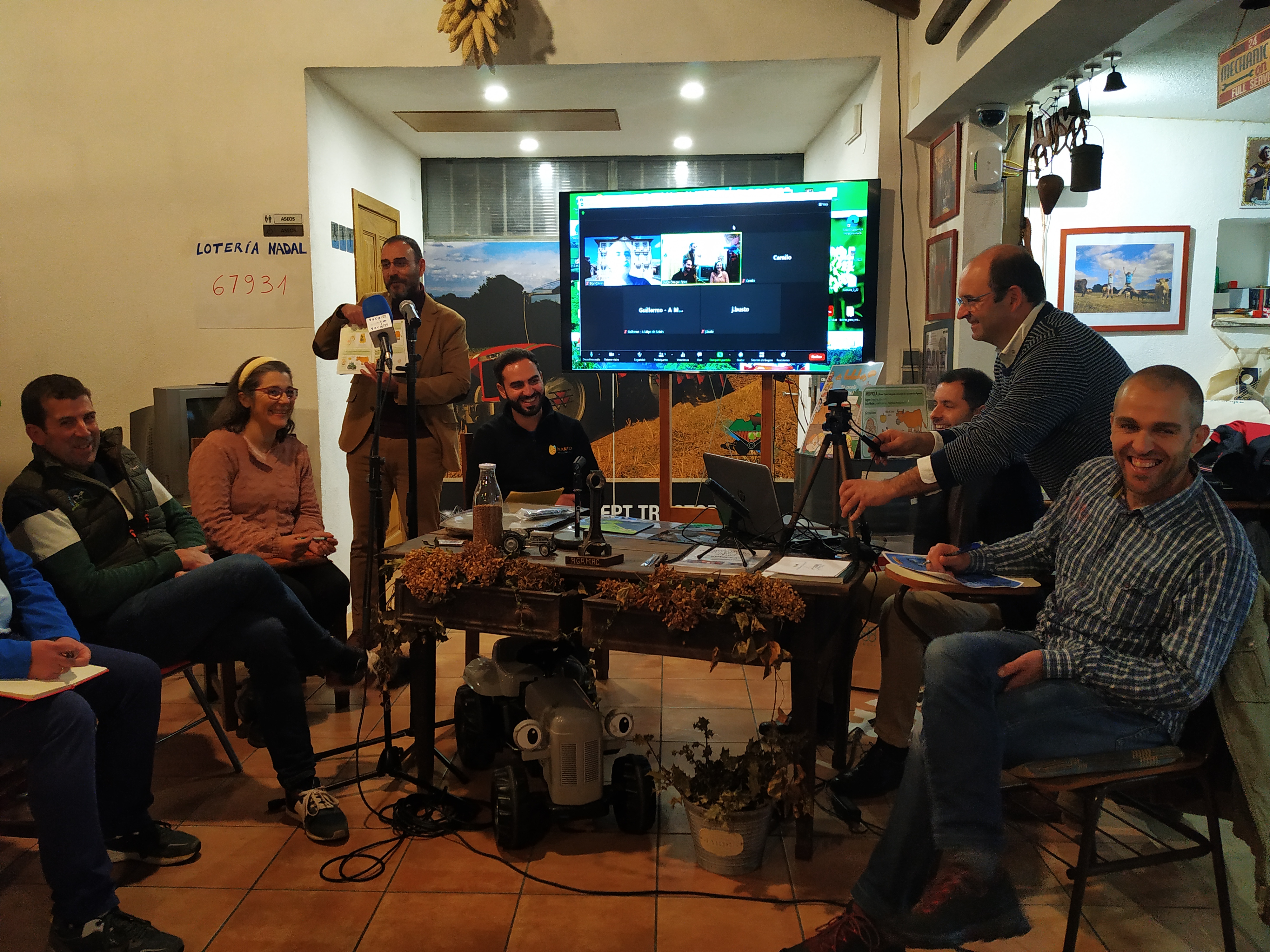 Un momento do transcurso da xornada no Muvicla