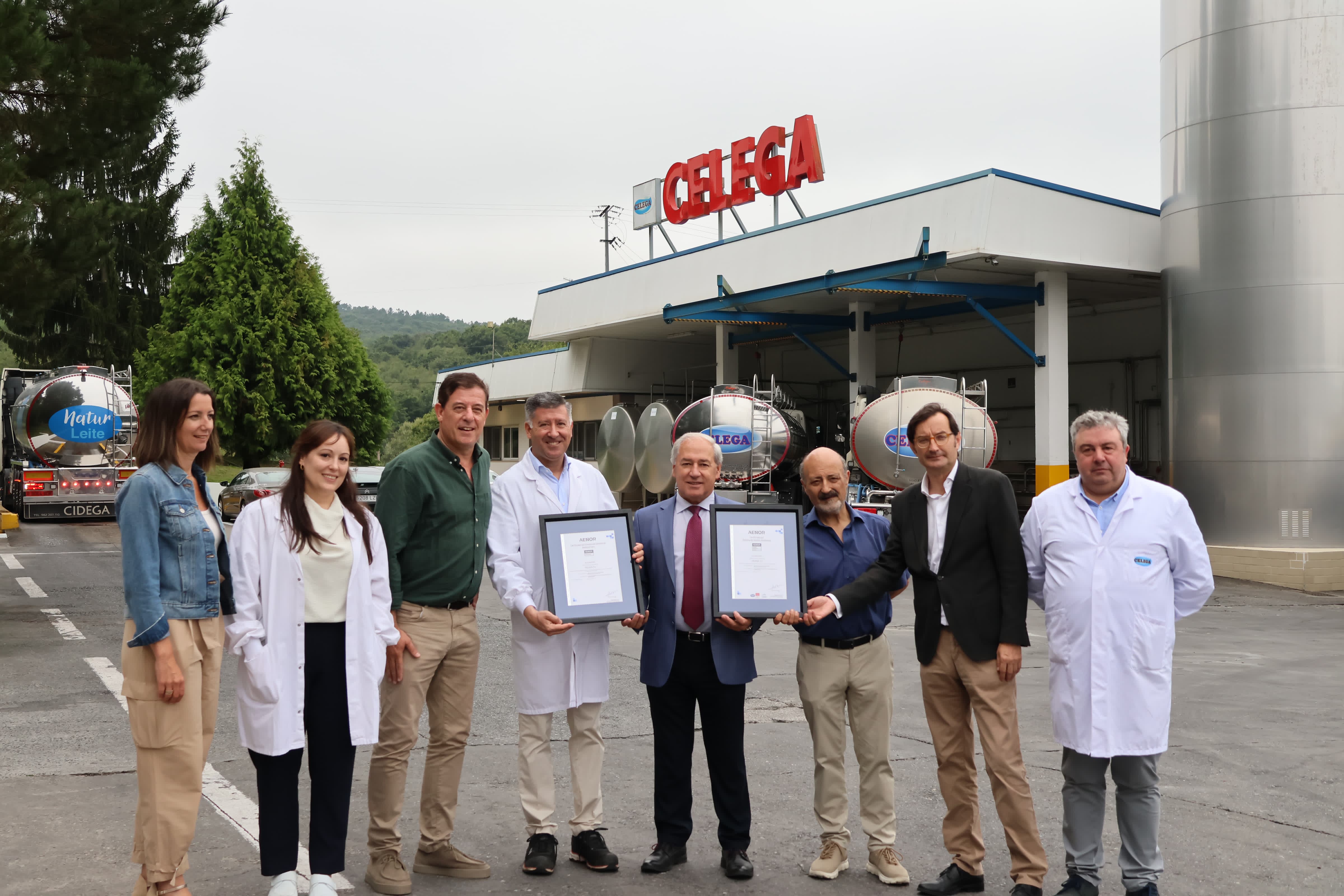Visita ás instalacións de CELEGA Visita ás instalacións de CELEGA