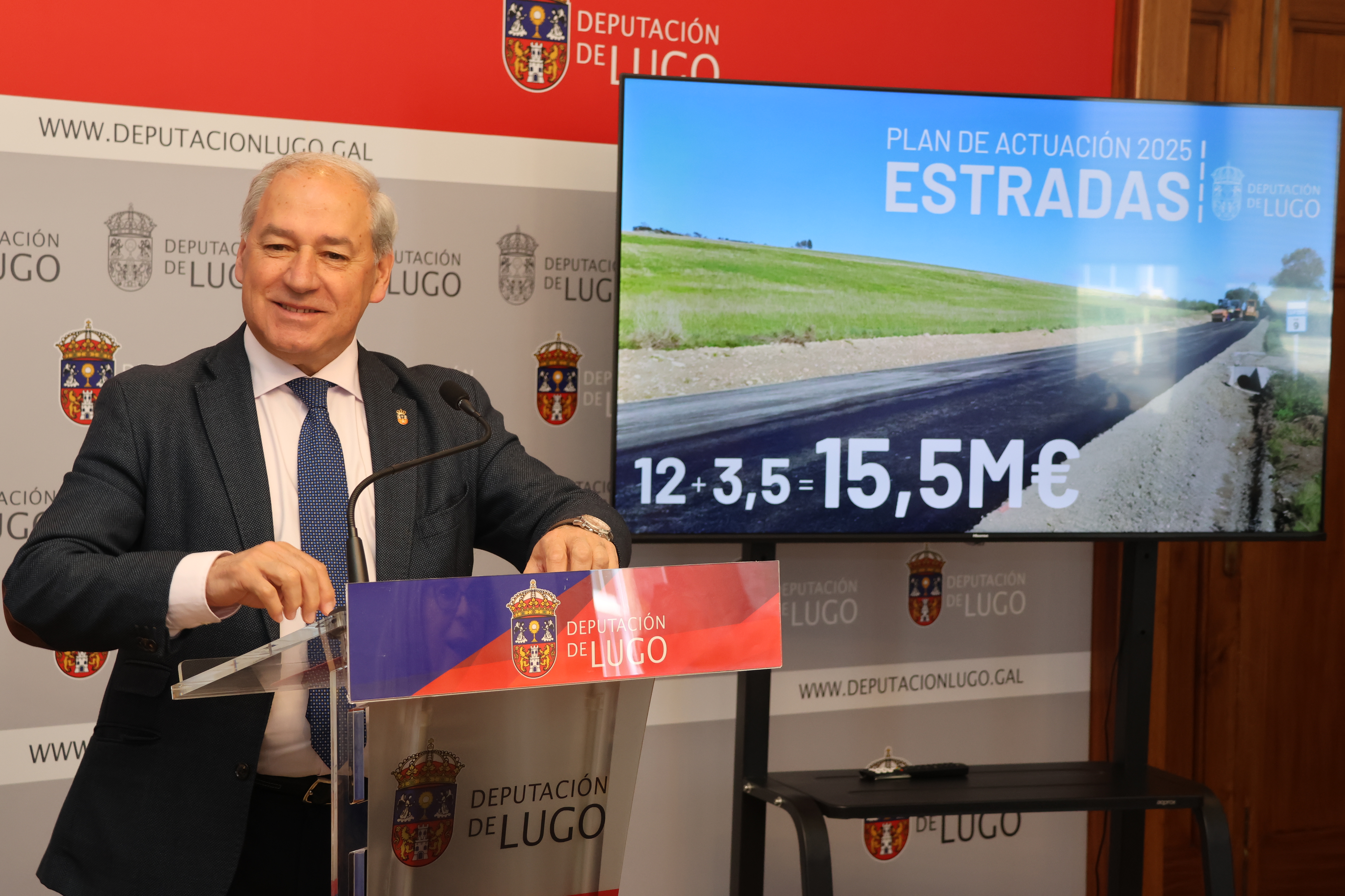 Foto arquivo Presentación segundo paquete do Plan de Estradas