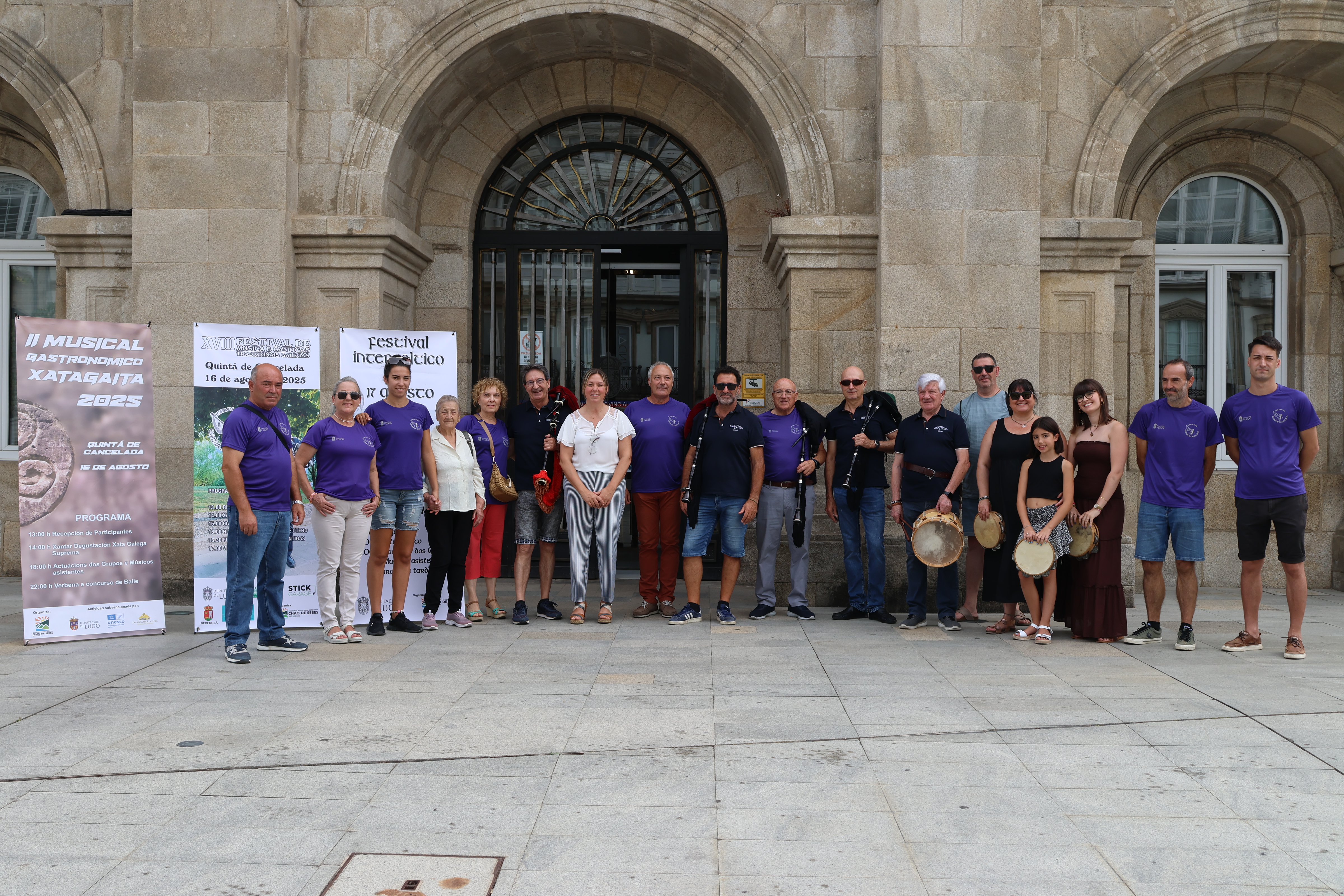 Presentación da Festa da Gaita de Quintá