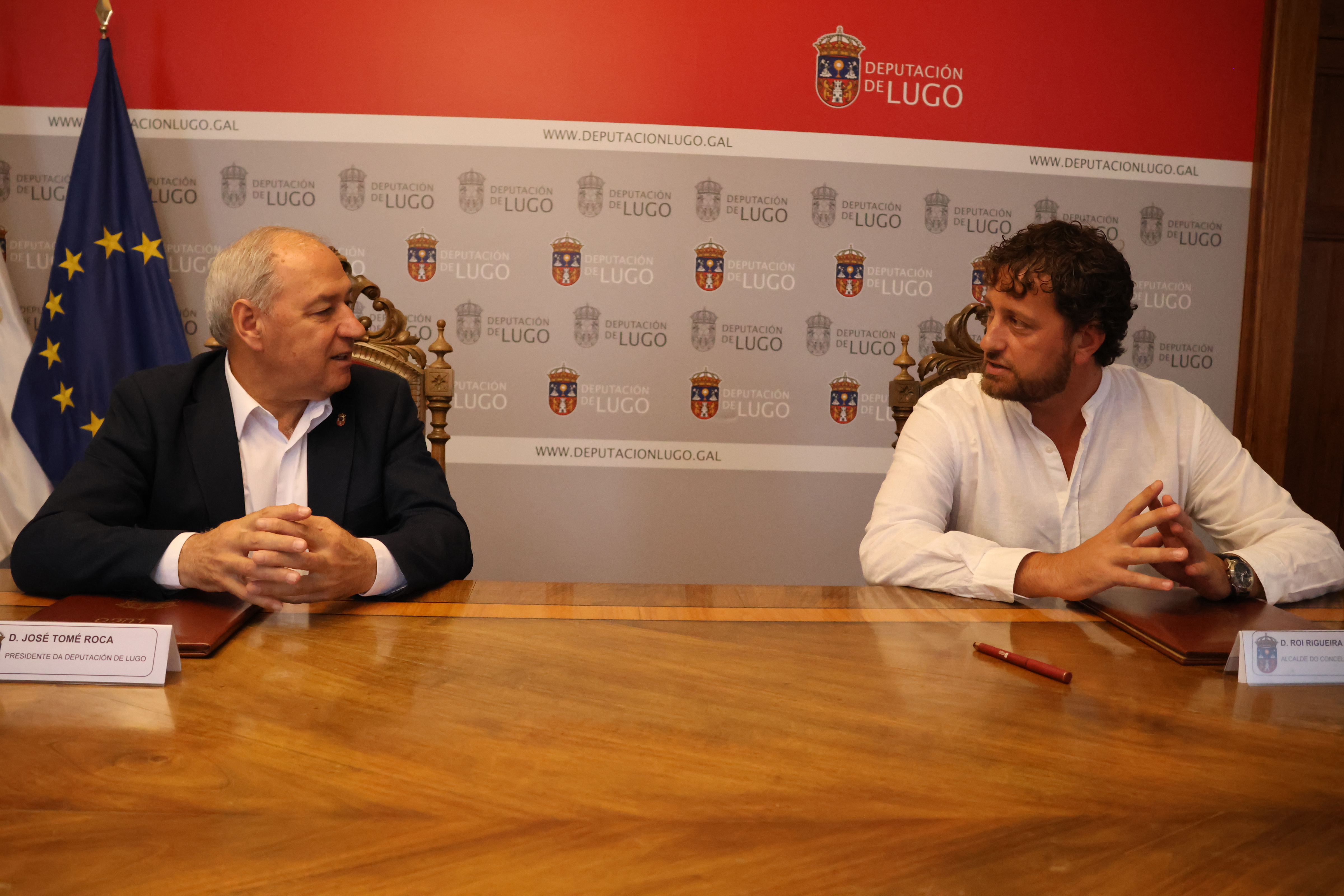 Sinatura convenio co Concello de Taboada