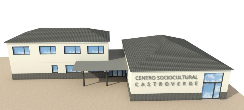 Infografía Centro Multiusos de Castroverde
