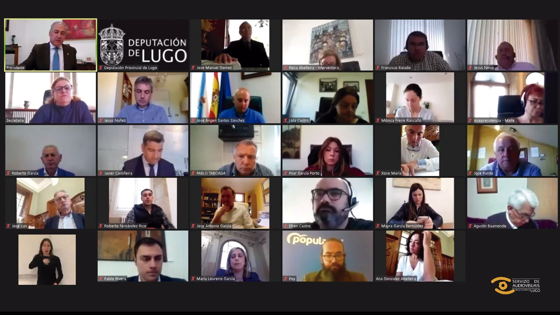 Pleno Ordinario de Maio 2020