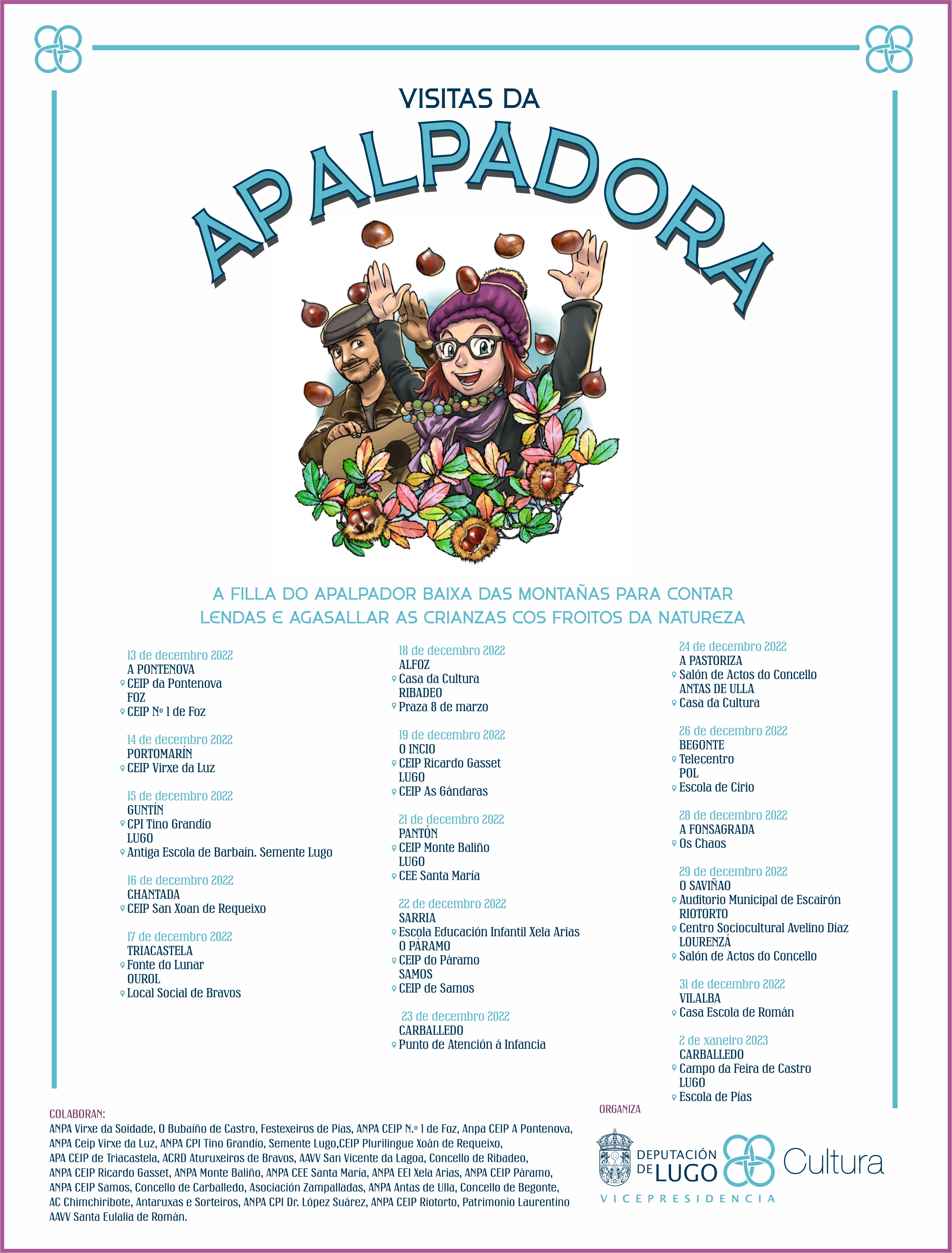 Calendario Visitas Apalpadora