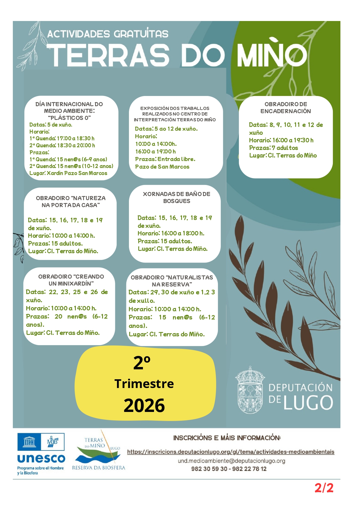 CARTEL RB TERRAS DO MIÑO 2026 2T-2